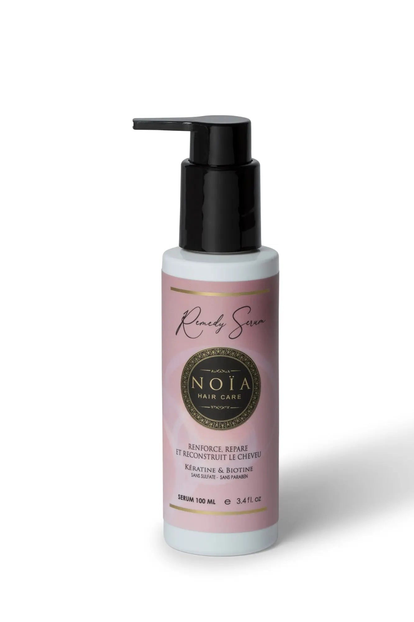 Sérum Remedy Noïa – La Cure de Renaissance Capillaire à la Kératine & Biotine (100ML) Noiahair FR