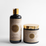 Routine Capillaire DUO Noïa Hair Care : GAMME GLOW - L'Élixir de Beauté Capillaire en DUO Magique Noiahair FR