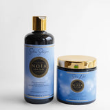 Routine Capillaire DUO Silver  : La Solution Anti-Jaunissement Complète pour les Cheveux Blonds - Shampoing+Masque Noiahair FR