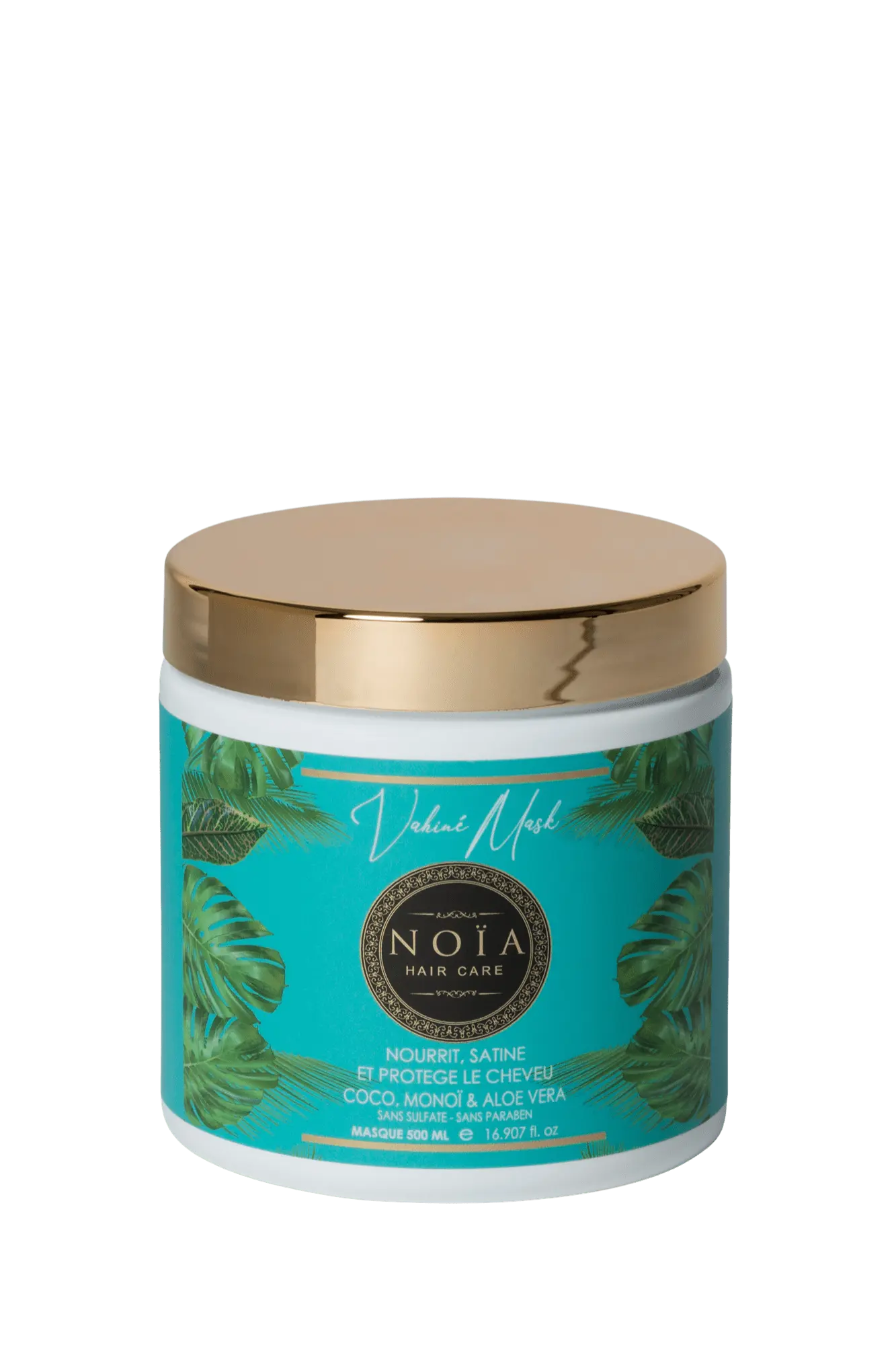 Masque Gamme Vahiné - Le Soin Exotique - Coco, Monoi & Aloé Véra 500ML Noiahair FR
