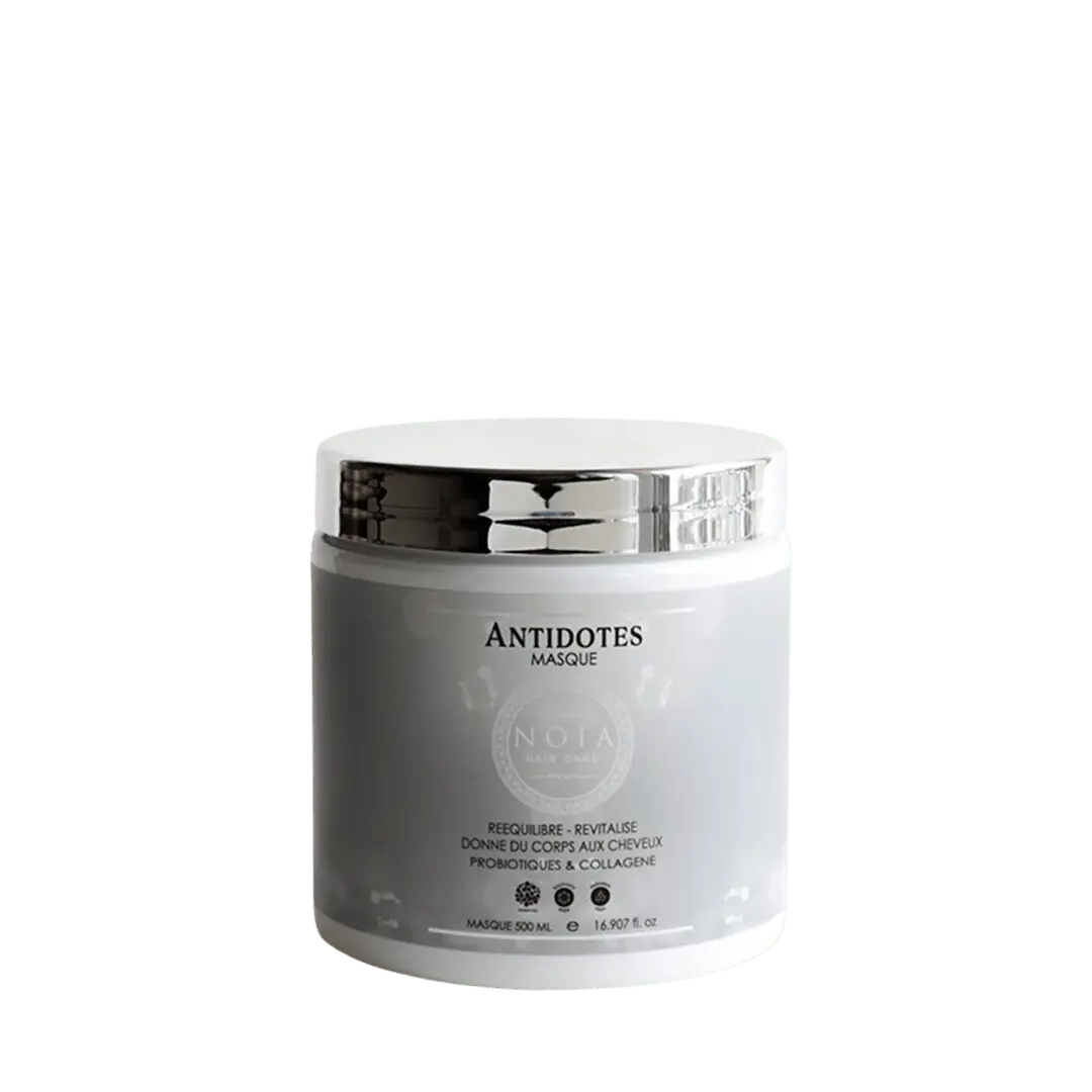 Masque aux Probiotiques & Collagène - Antidotes, le secret des cheveux revitalisés (500ml) Noiahair FR