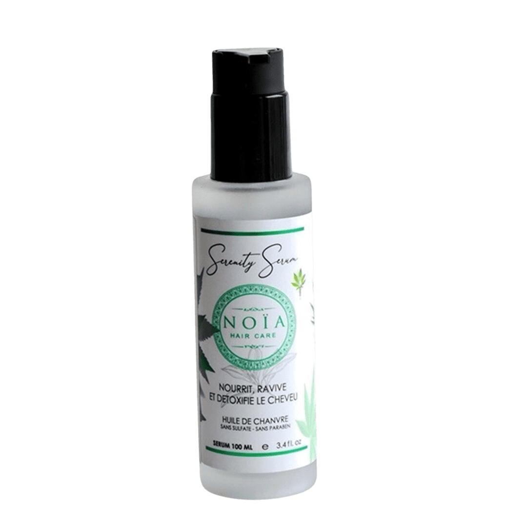 Serum Serenity by Noïa : La Quintessence, à base d'huile de chanvre pour vos Cheveux (100ml) Noiahair FR