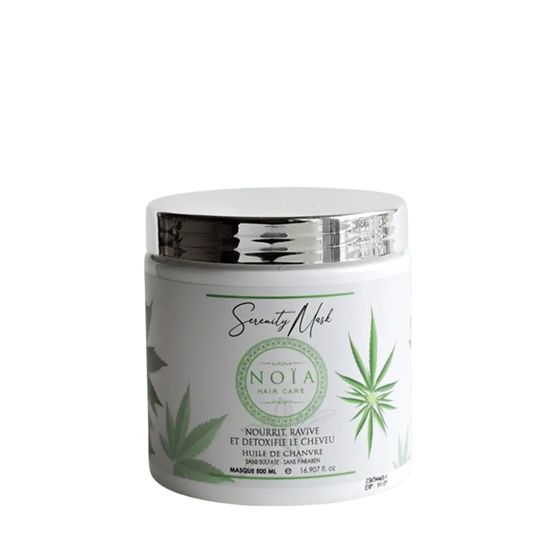 Masque Professionnel Serenity à base d'huile de chanvre (500ml) Noiahair FR