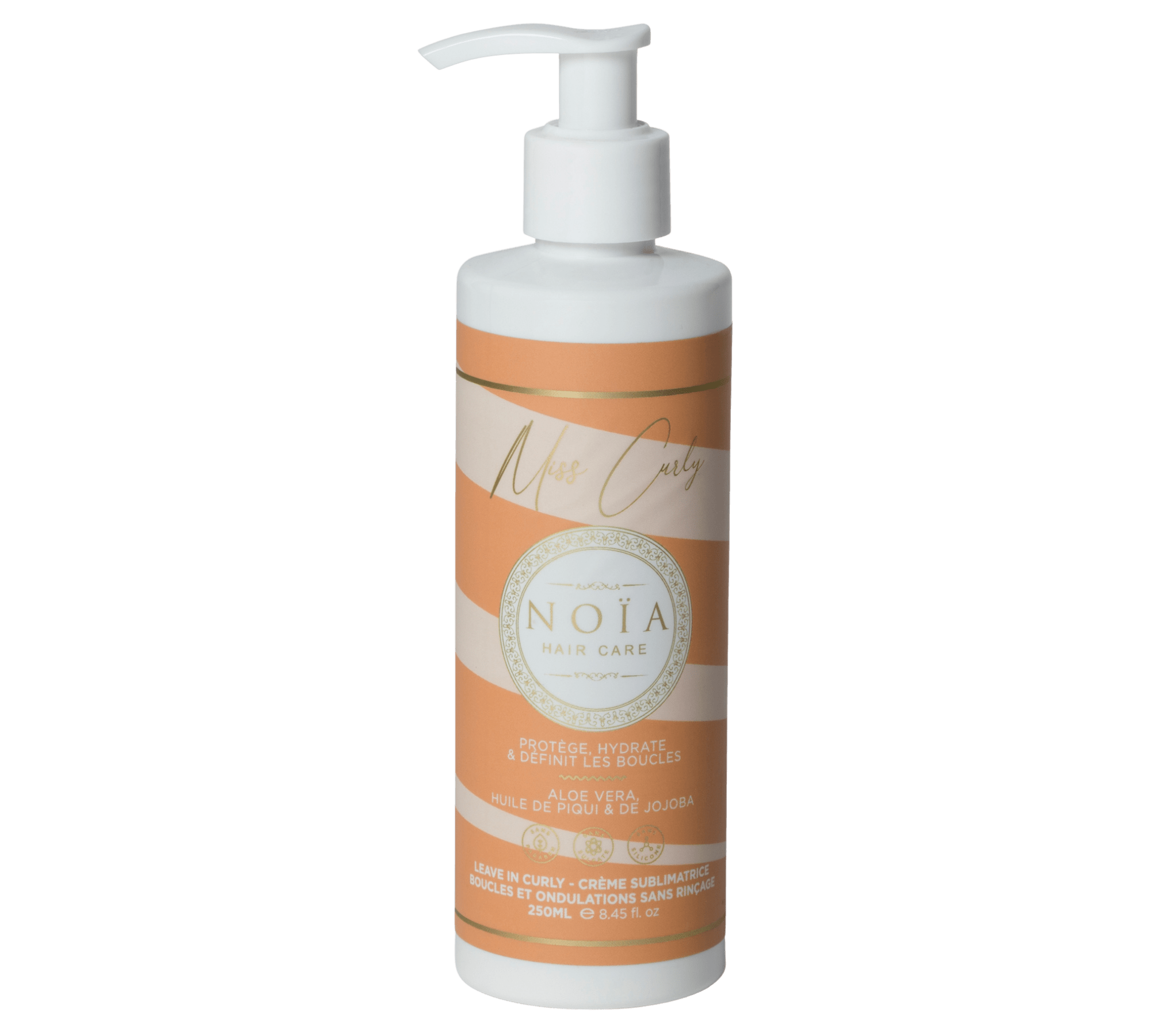 Leave in Aloe Vera, huile de Piqui et huile de Jojoba Miss Curly Noiahair FR
