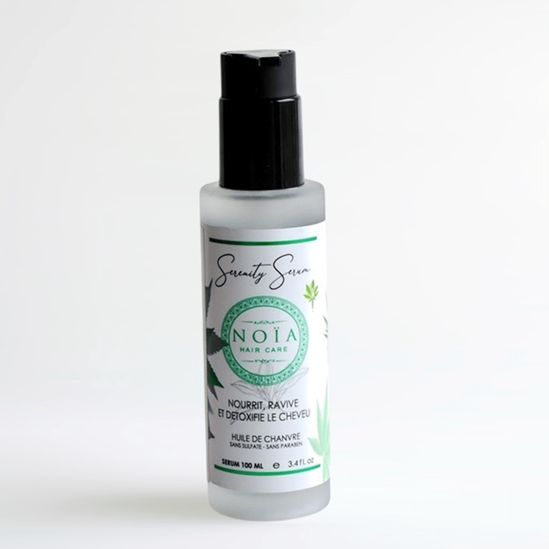 Serum Serenity by Noïa : La Quintessence, à base d'huile de chanvre pour vos Cheveux (100ml) Noiahair FR