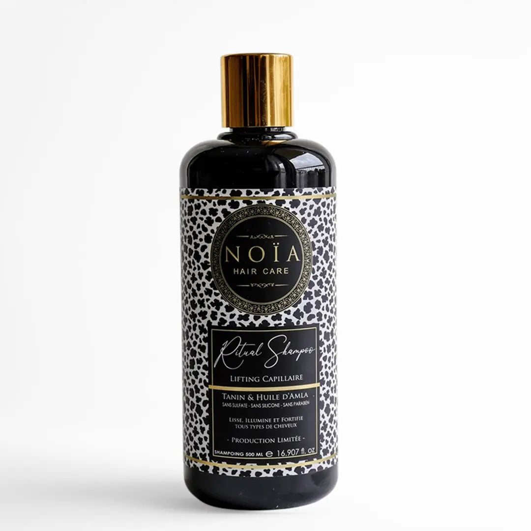 Shampoing Lissant Ritual au Tanin & Huile d'Amla : Votre Secret Capillaire Révélé (500 ml) Noiahair FR