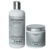 Routine Capillaire DUO Antidote de Noïa Haircare : Renaissance et Équilibre - Shampoing + Masque - Probiotiques&Collagene Noiahair FR