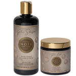 Routine Capillaire DUO Noïa Hair Care : GAMME GLOW - L'Élixir de Beauté Capillaire en DUO Magique Noiahair FR