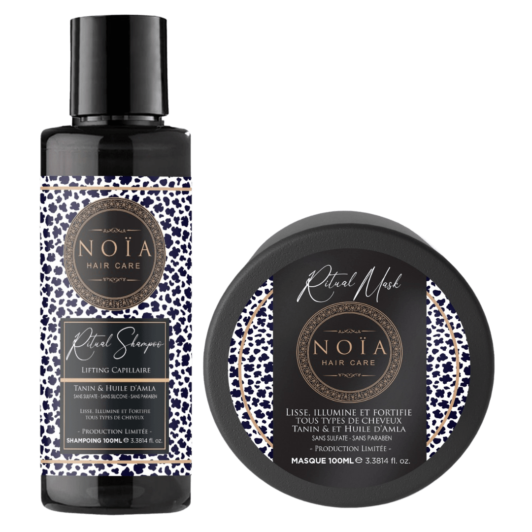 Duo Ritual - Shampoing 100 ml & Masque 100 ml Noiahair FR