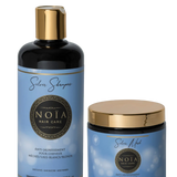 Routine Capillaire DUO Silver  : La Solution Anti-Jaunissement Complète pour les Cheveux Blonds - Shampoing+Masque Noiahair FR