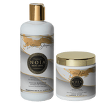 Routine Capillaire DUO Virtuose : Un Rituel Capillaire Naturel - Pack DUO Shampoing + Masque - Figue De Barbarie & Caviar Noiahair FR