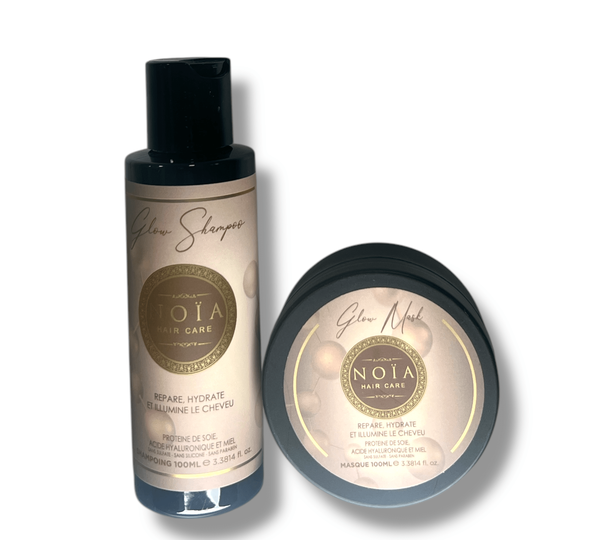 Duo Glow - Shampoing 100 ml & Masque 100ml Noiahair FR