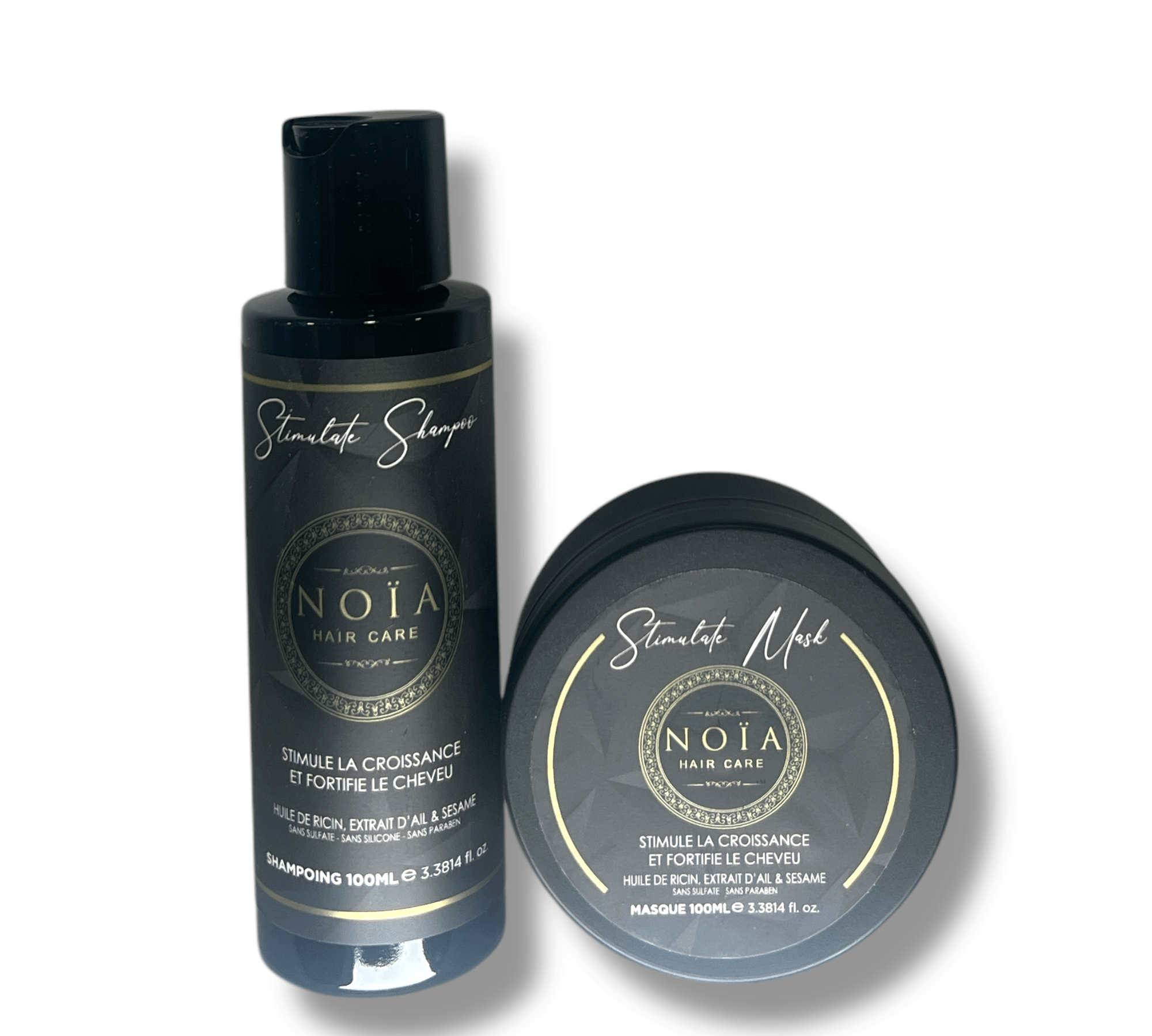 Duo Stimulate - Shampoing 100 ml & Masque 100 ml Noiahair FR