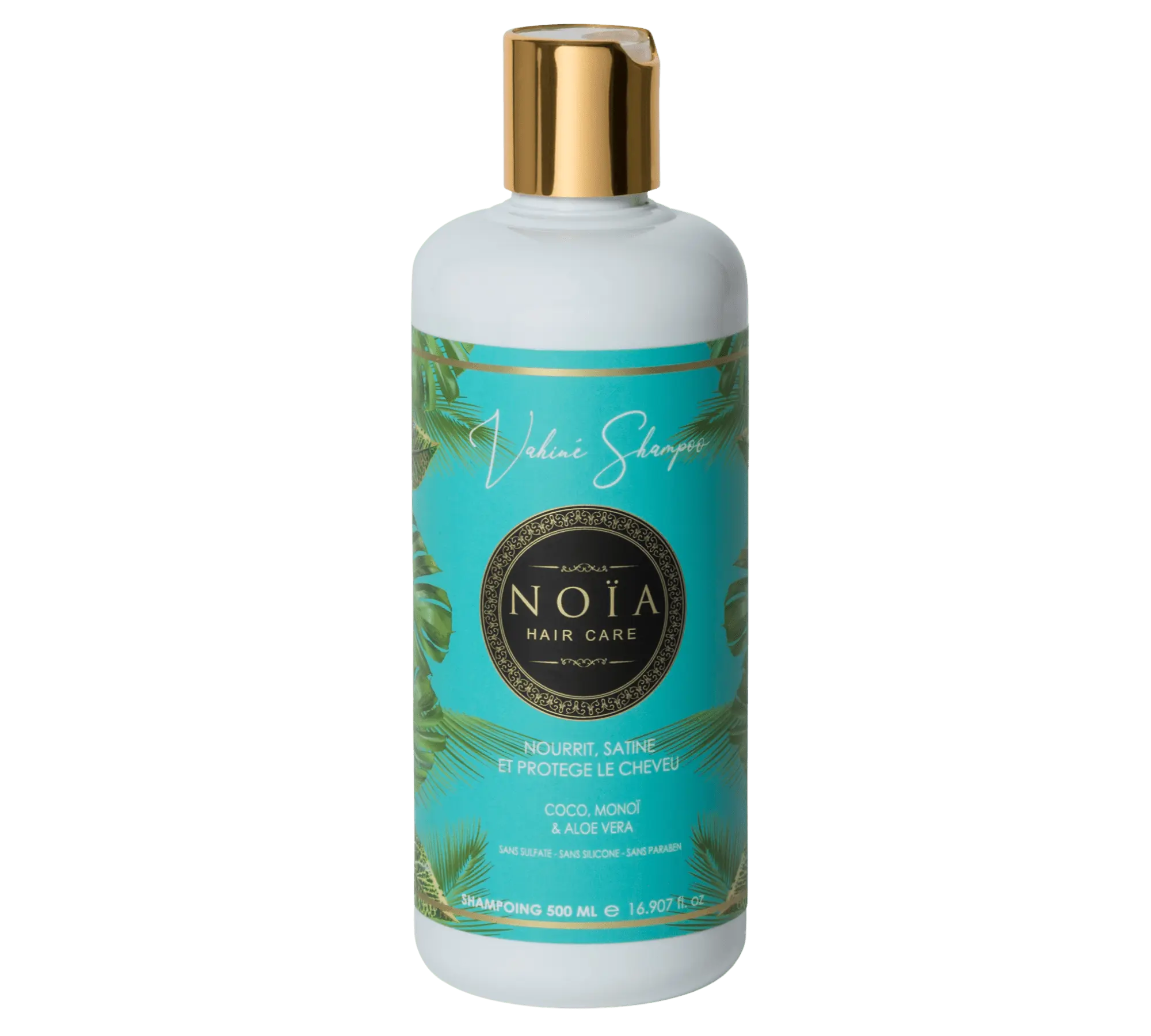 Shampoing Vahiné à la Coco, Monoï & Aloé Vera : Le Voyage Tropical des Cheveux (500 ml) Noiahair FR