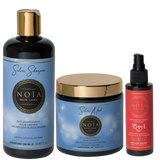 Routine Capillaire SILVER de Noïa Hair Care : Éclat Froid & Anti-Jaunissement – Shampoing + Masque + Leave-in 15-en-1 – Cheveux Blonds, Gris & Méchés Noiahair FR