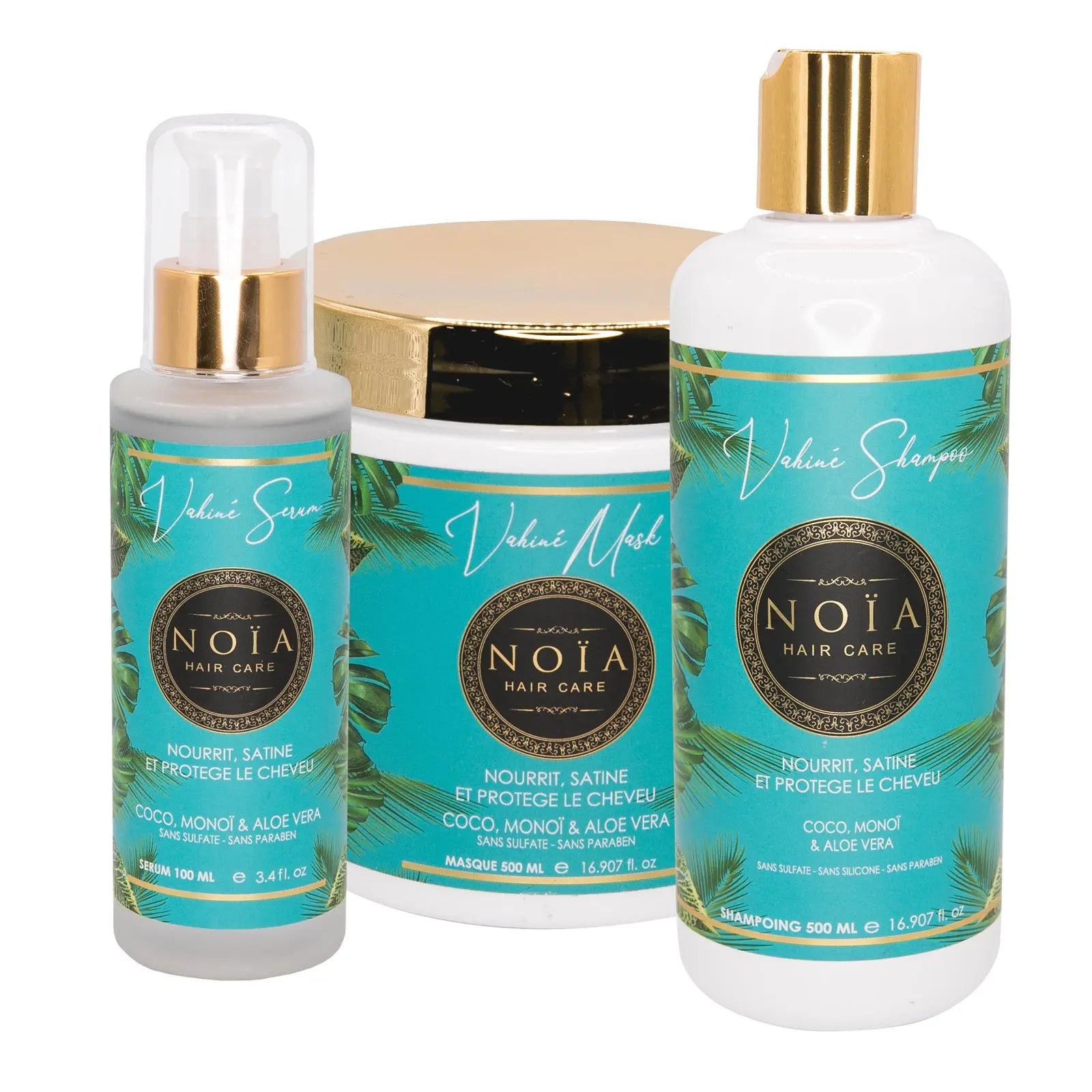 Routine Capillaire Gamme Vahiné by Noïa : Un Voyage Exotique Pour Vos Cheveux Noiahair FR