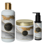 Routine Capillaire VIRTUOSE de Noïa Hair Care : Un Rituel Naturel d'Excellence - Pack Trio Shampoing + Masque + Sérum Figue de Barbarie & Caviar Noiahair FR