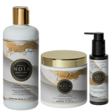 Routine Capillaire VIRTUOSE de Noïa Hair Care : Un Rituel Naturel d'Excellence - Pack Trio Shampoing + Masque + Sérum Figue de Barbarie & Caviar Noiahair FR