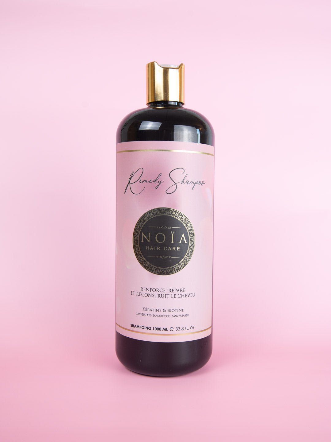 Shampoing Remedy de Noïa Hair Care à la Kératine & Biotine : La Renaissance Capillaire (1L) Noiahair FR