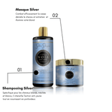 Masque Silver Déjaunissant Noïa Haircare : Cheveux Blonds, Méchés et Blancs (500ML) Noiahair FR