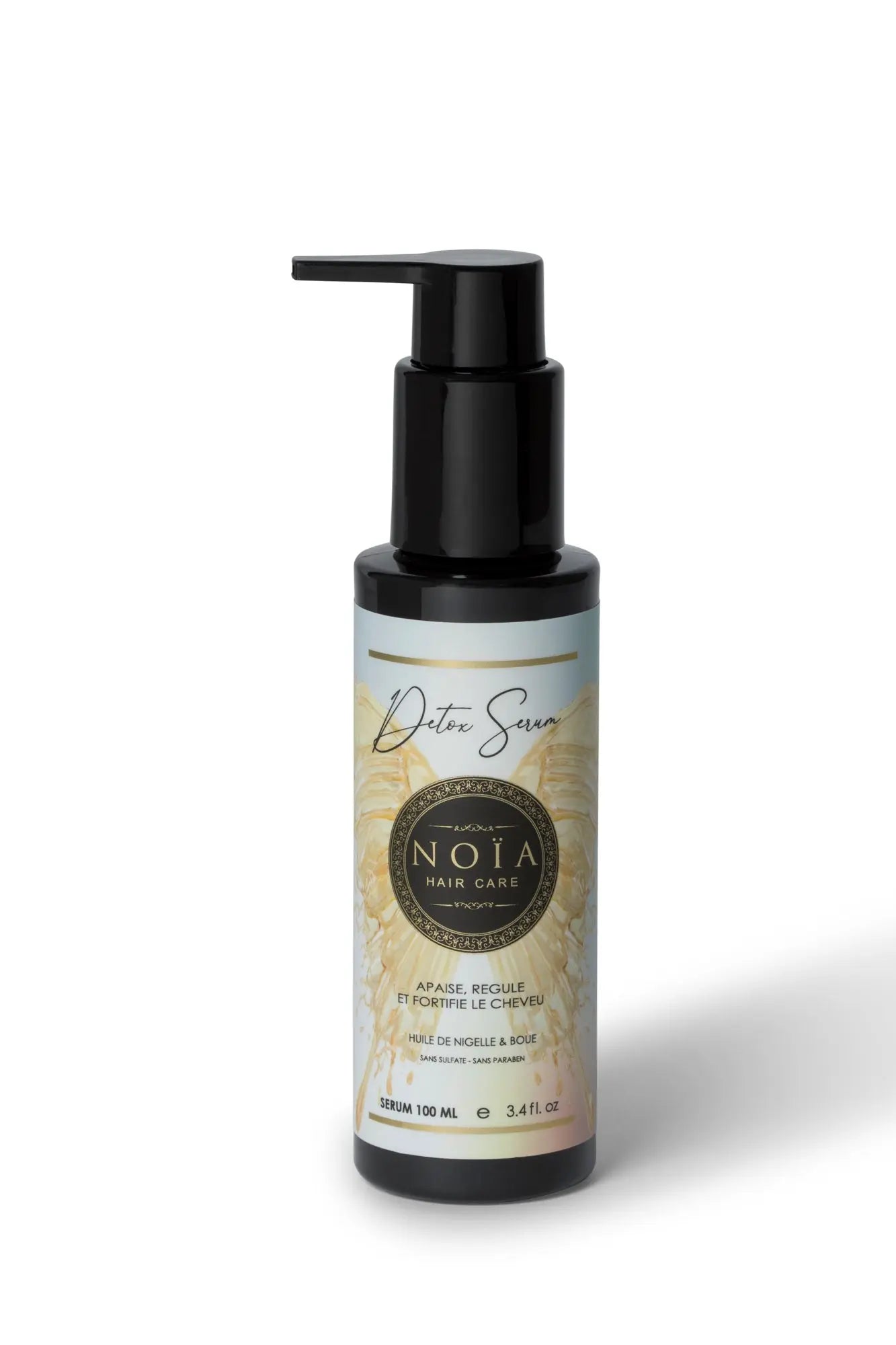 Sérum Detox – Purification & Revitalisation à l’Huile de Nigelle & Boue (100ML) Noiahair FR