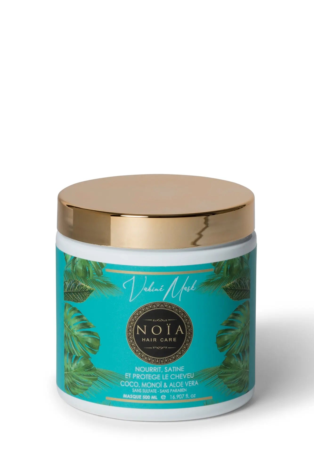 Masque Gamme Vahiné - Le Soin Exotique - Coco, Monoi & Aloé Véra 500ML Noiahair FR