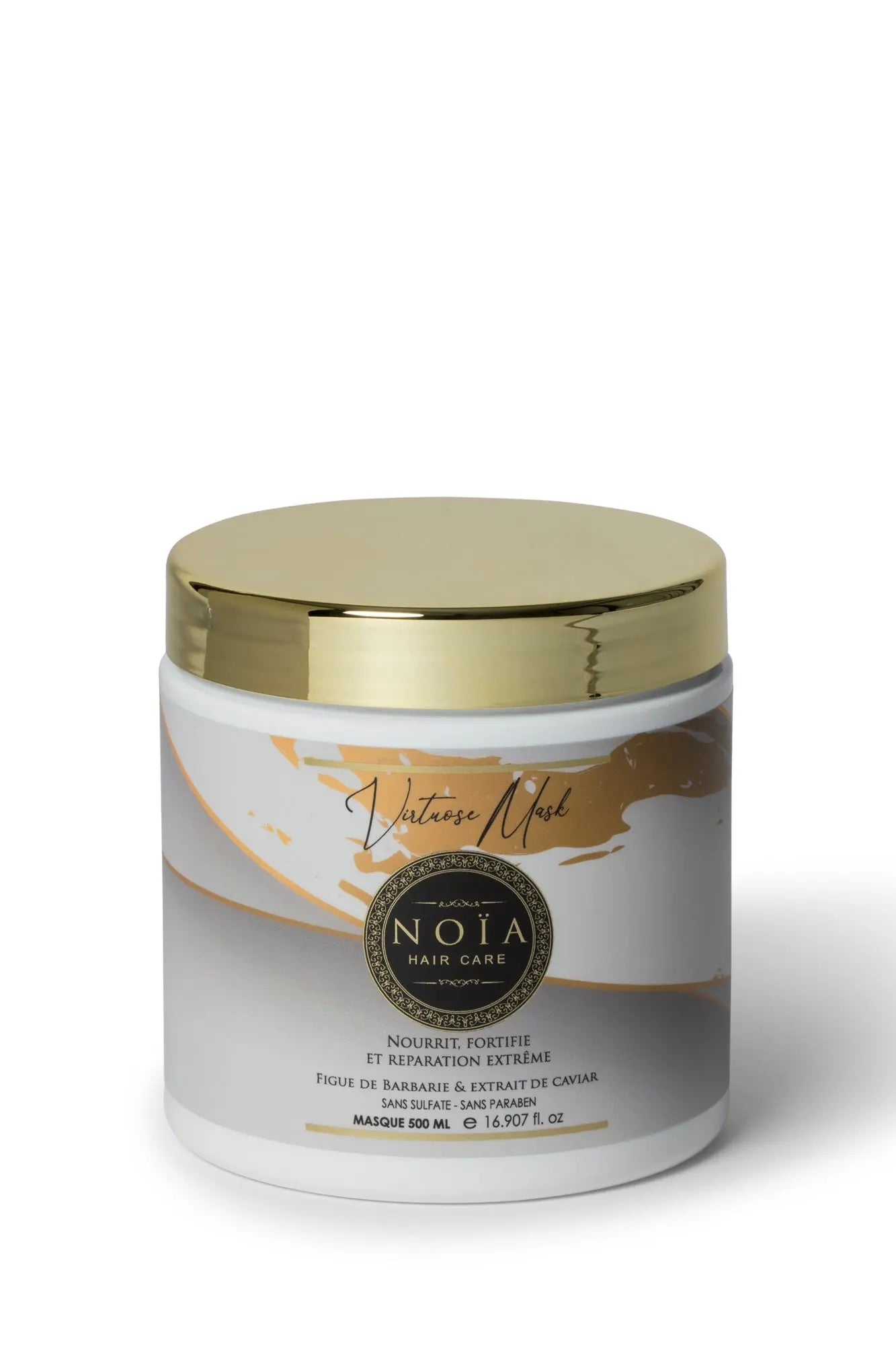 Masque Gamme Virtuose - L'Élixir de Jeunesse - Figue de barbarie & Caviar 500ML Noiahair FR