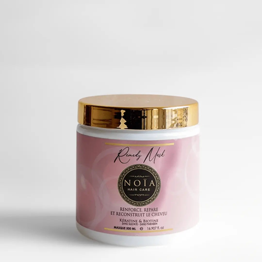 Masque Gamme Remedy - Kératine & Biotine 500ML Noiahair FR