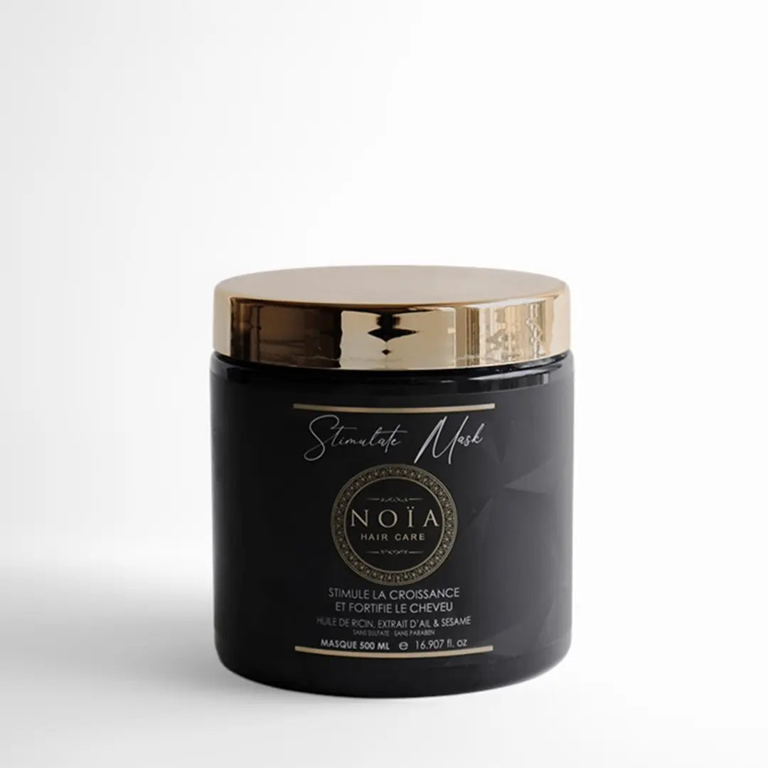 Masque Gamme Stimulate - Huile de ricin, Extrait d'Ail & Sésame 500ML Noiahair FR
