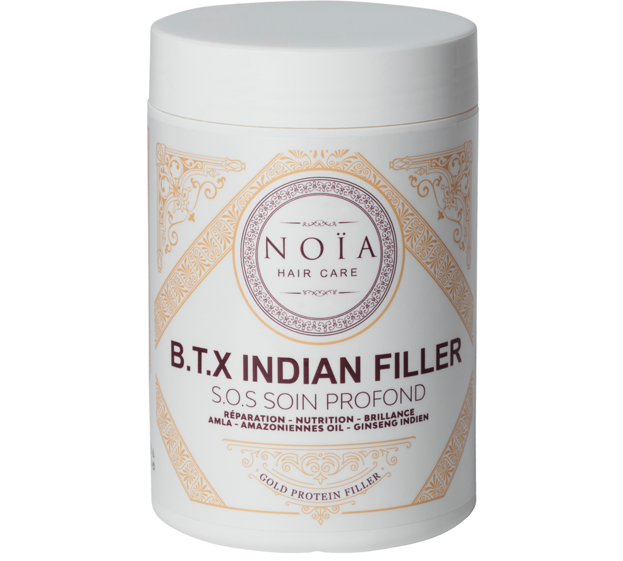 B.T.X Capillaire 1 Kg Indian Filler Huile D'Amla - Huiles Amazoniennes - Ginseng Indien Noiahair FR
