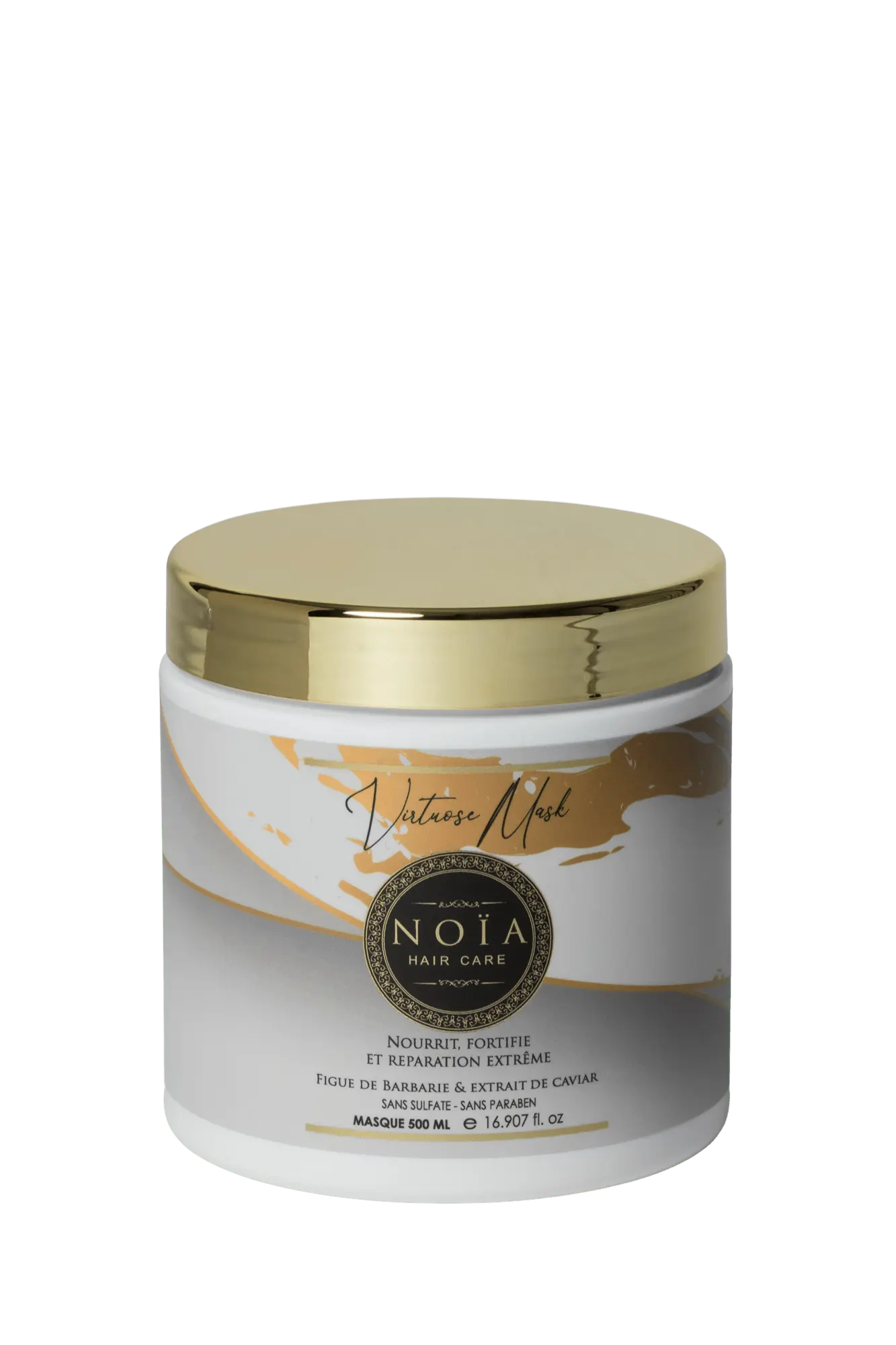 Masque Gamme Virtuose - L'Élixir de Jeunesse - Figue de barbarie & Caviar 500ML Noiahair FR