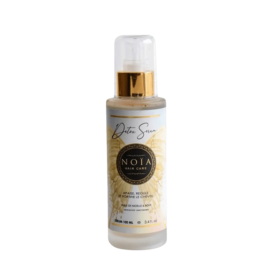 Sérum Detox – Purification & Revitalisation à l’Huile de Nigelle & Boue (100ML) Noiahair FR