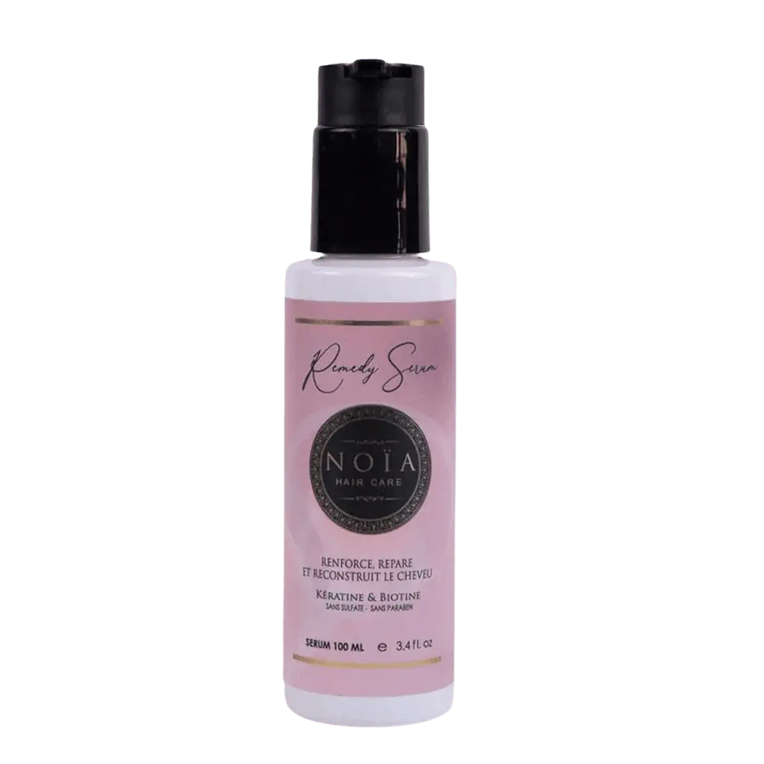 Sérum Remedy Noïa – La Cure de Renaissance Capillaire à la Kératine & Biotine (100ML) Noiahair FR