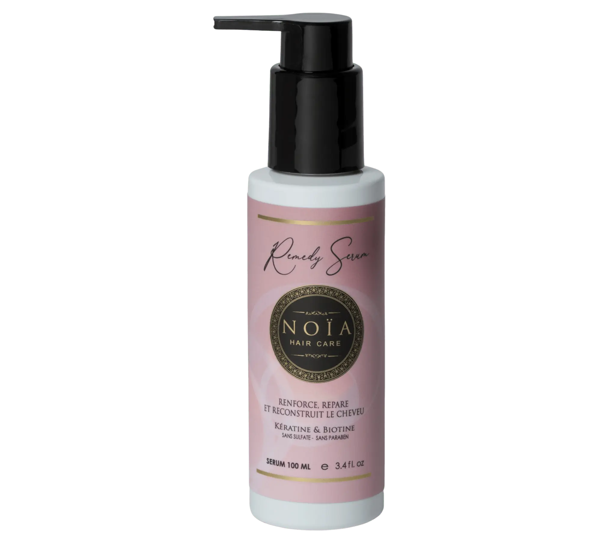 Sérum Remedy Noïa – La Cure de Renaissance Capillaire à la Kératine & Biotine (100ML) Noiahair FR