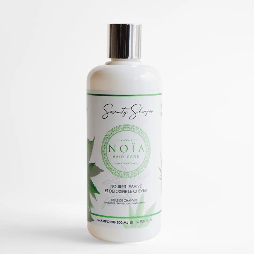 Shampoing à l'Huile de Chanvre Serinity de Noïa Haircare : Un Vrai Cadeau de la Nature (500 ml) Noiahair FR