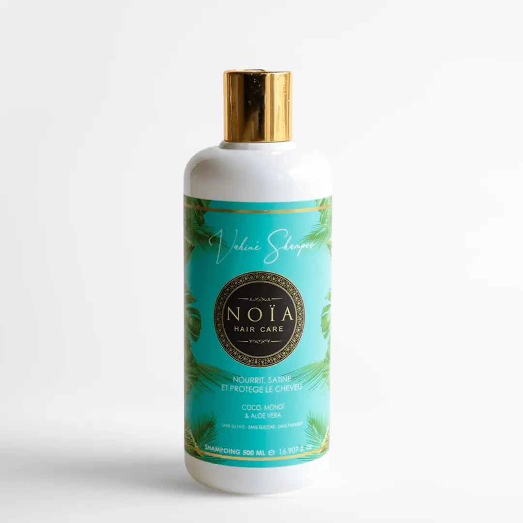 Shampoing Vahiné à la Coco, Monoï & Aloé Vera : Le Voyage Tropical des Cheveux (500 ml) Noiahair FR