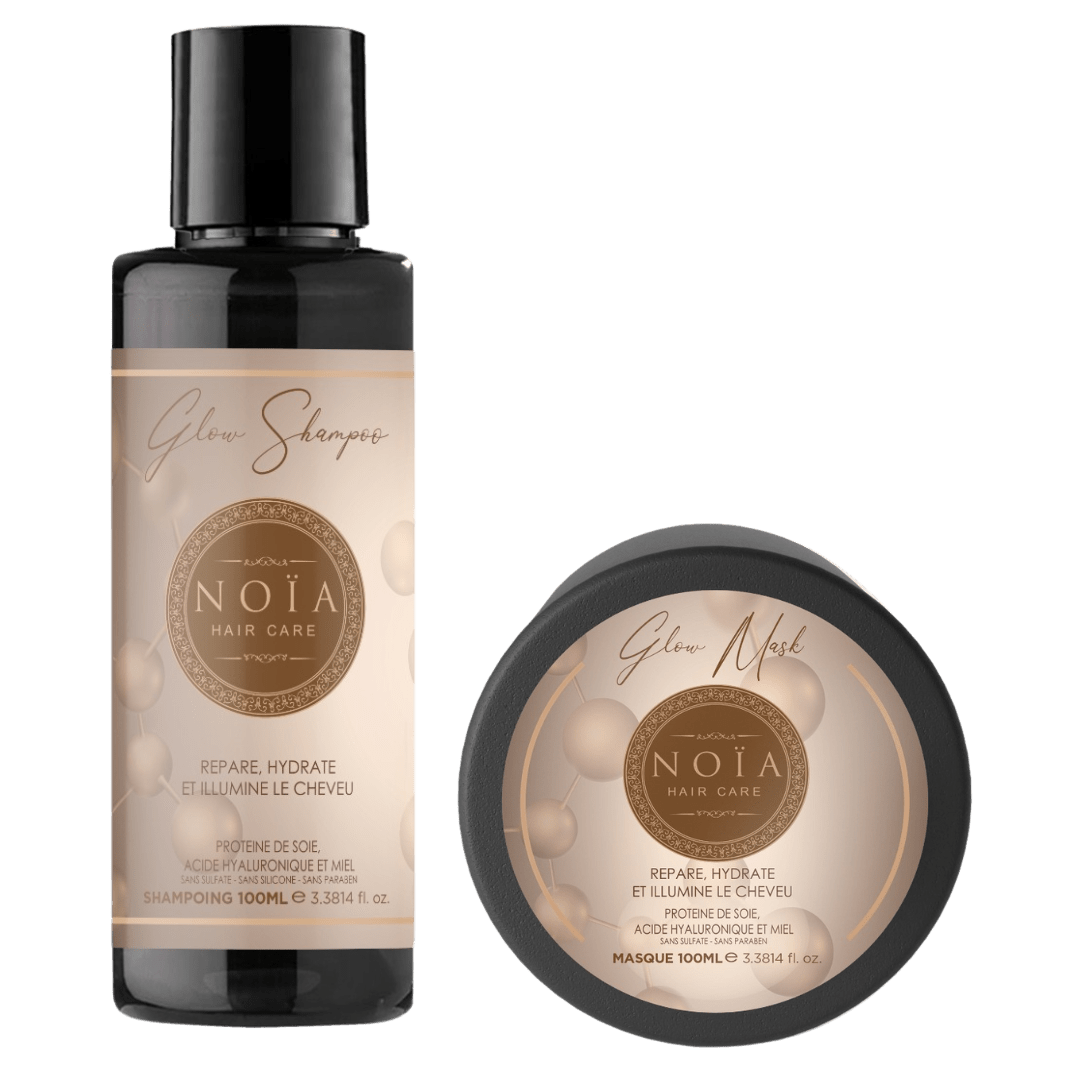 Duo Glow - Shampoing 100 ml & Masque 100ml Noiahair FR