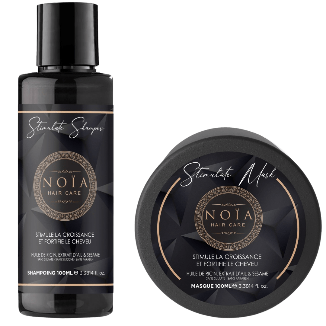 Duo Stimulate - Shampoing 100 ml & Masque 100 ml Noiahair FR