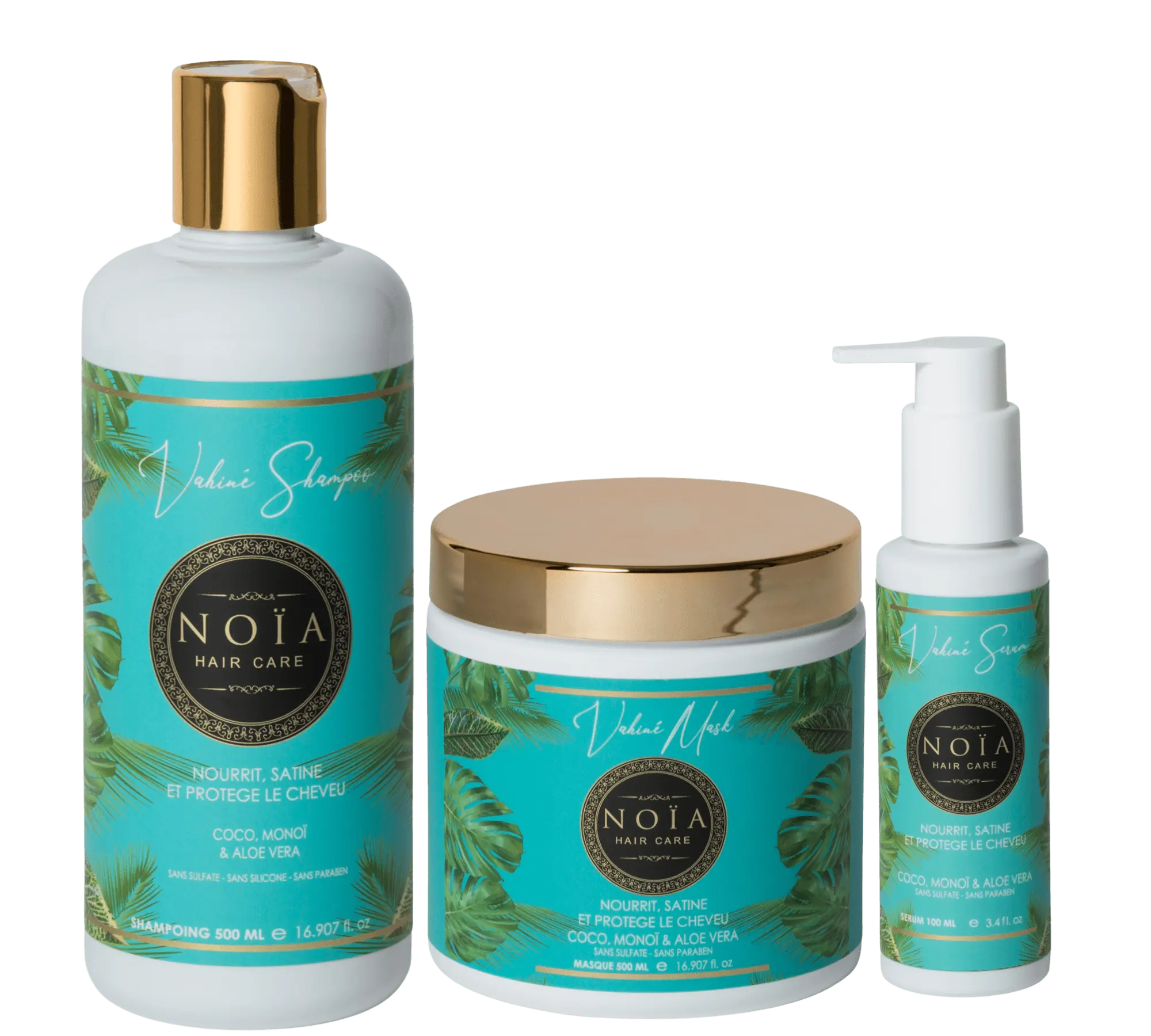 Routine Capillaire Gamme Vahiné by Noïa : Un Voyage Exotique Pour Vos Cheveux Noiahair FR