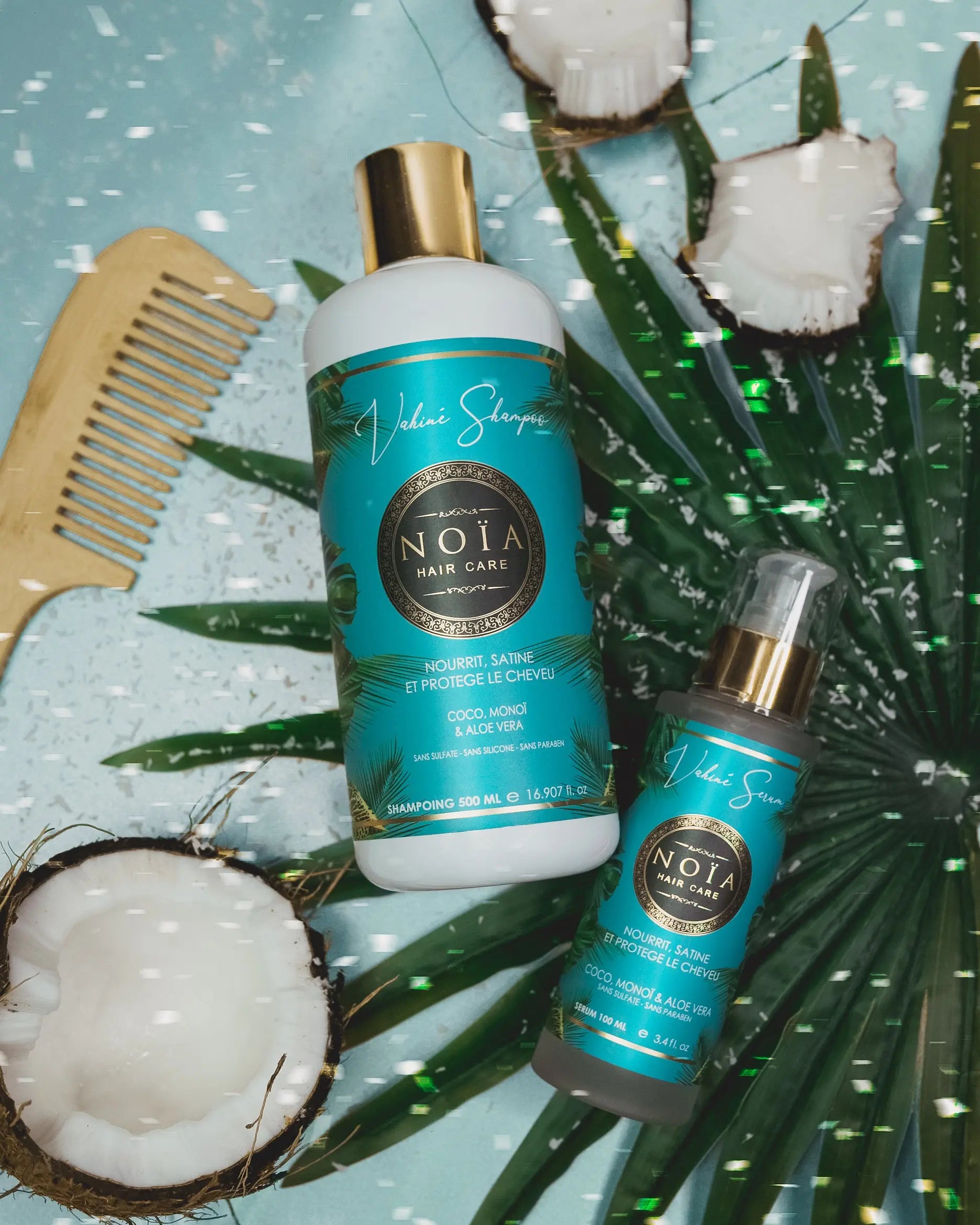 Routine Capillaire Gamme Vahiné by Noïa : Un Voyage Exotique Pour Vos Cheveux Noiahair FR